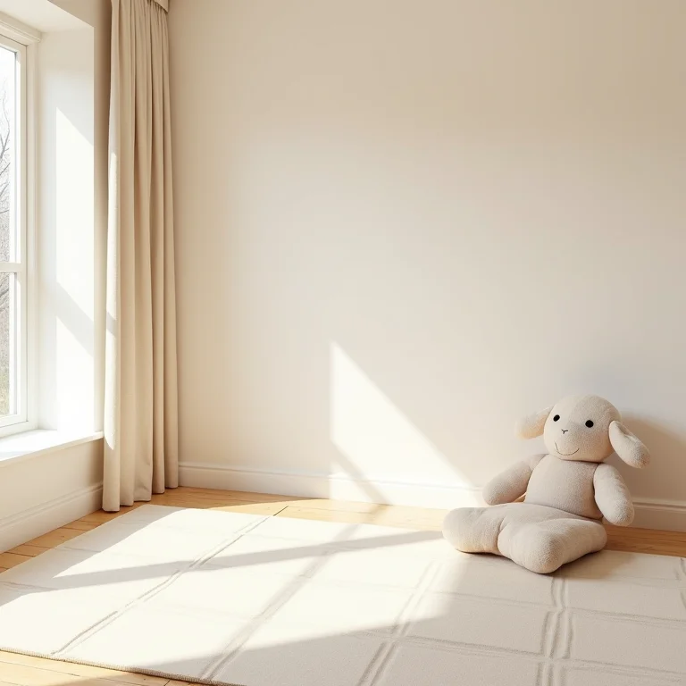 Quarto infantil com isolamento térmico e acústico