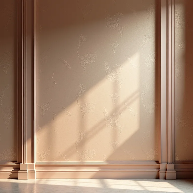 Revestimento de parede em seda com padrões sutis, sofisticação e elegância