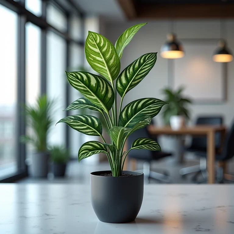 Singônio em escritório moderno.