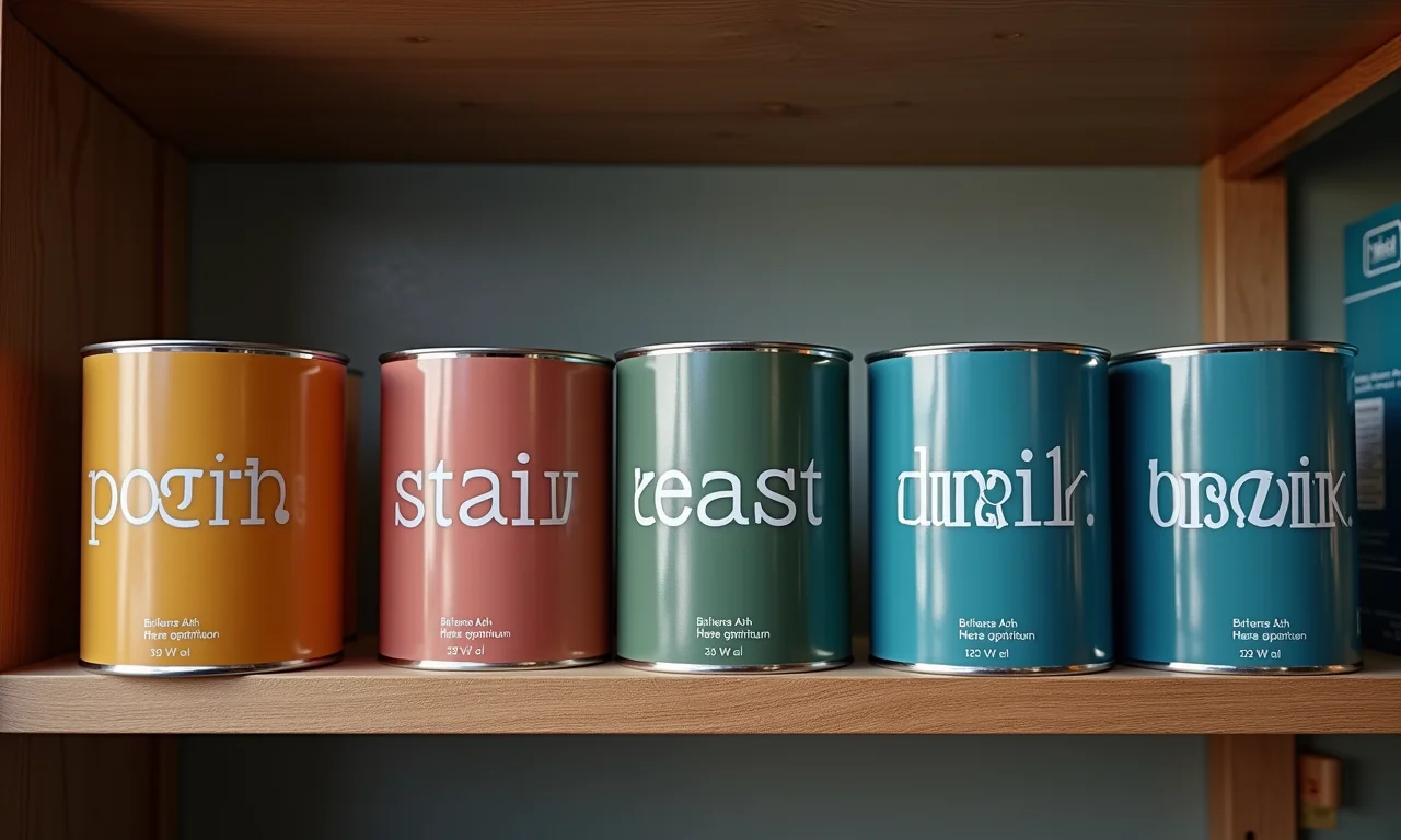 Sugestões de vernizes para madeira de alta qualidade.