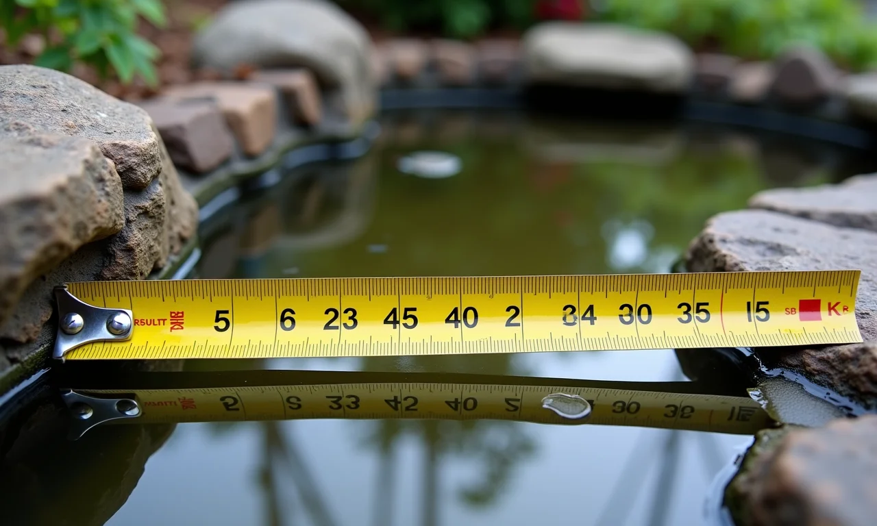 Tamanho ideal para um mini lago em jardim de inverno.