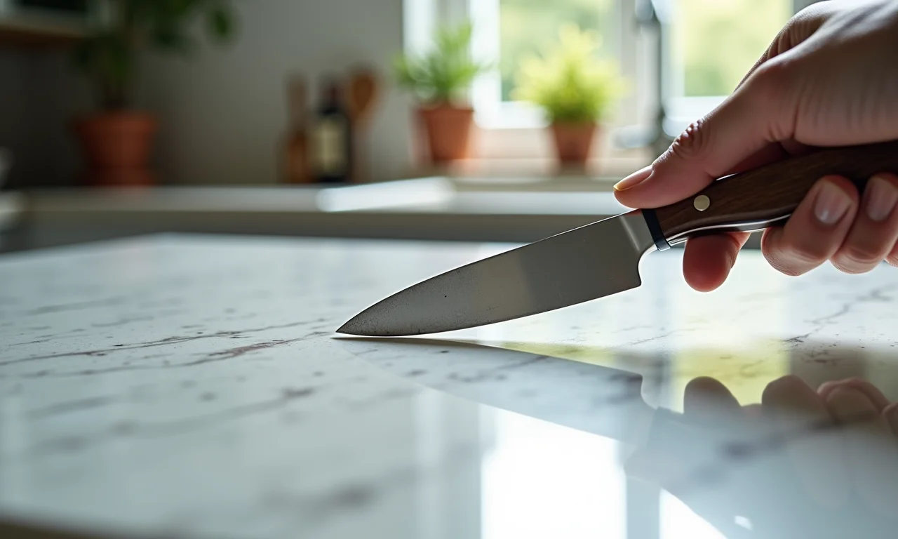 Teste de resistência em bancada de resina epóxi.