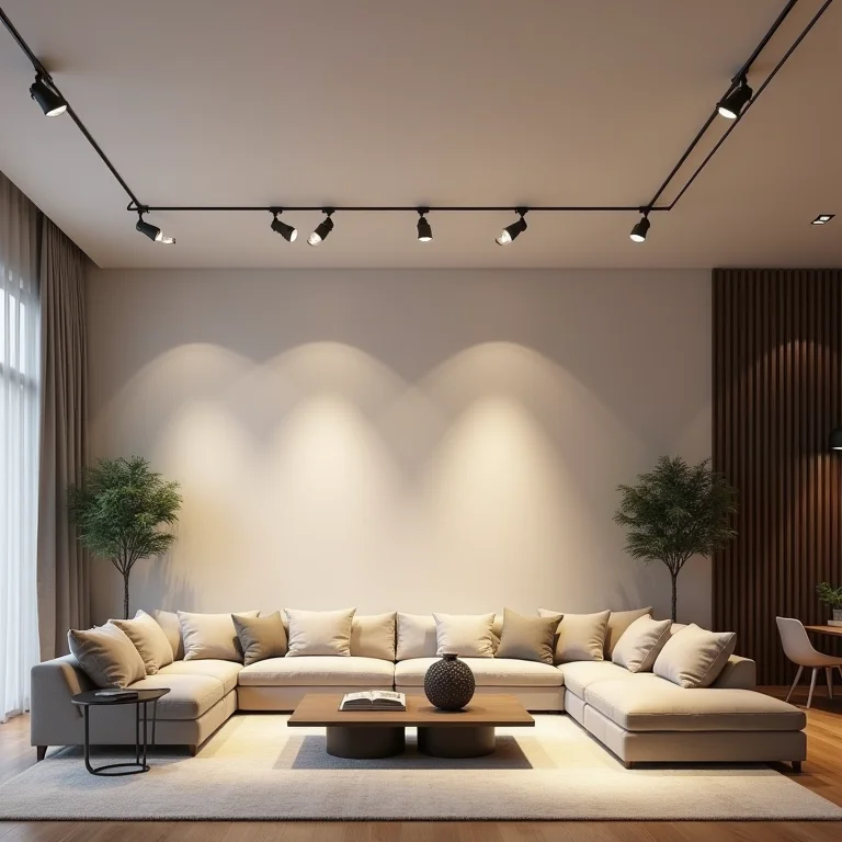 Trilho com design minimalista para elegância atemporal