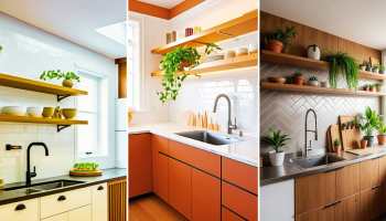 Cozinha Minimalista com Toques de Cobre - ideia