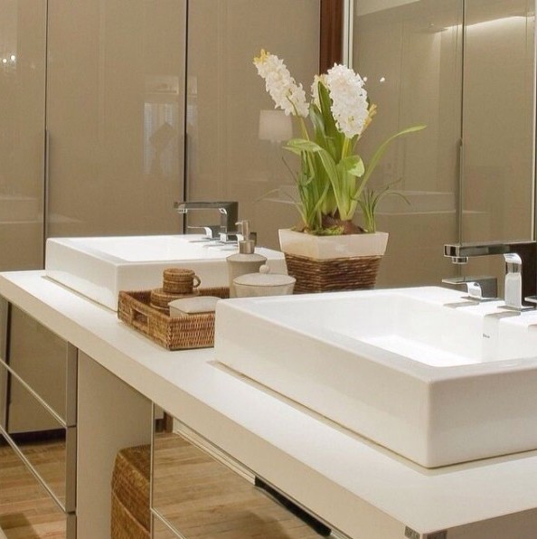 Nichos Iluminados para Organização Charmosa - detalhe