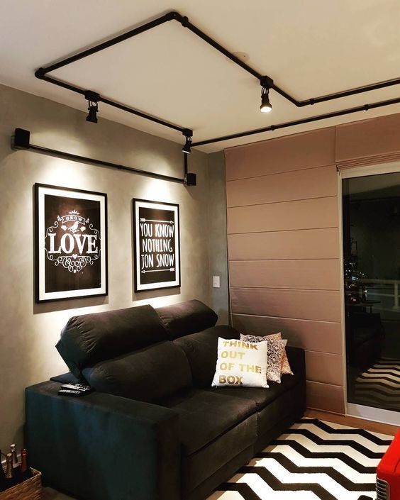 Estilo Industrial com Tubulações Expostas (Mas Decorativas!) - detalhe