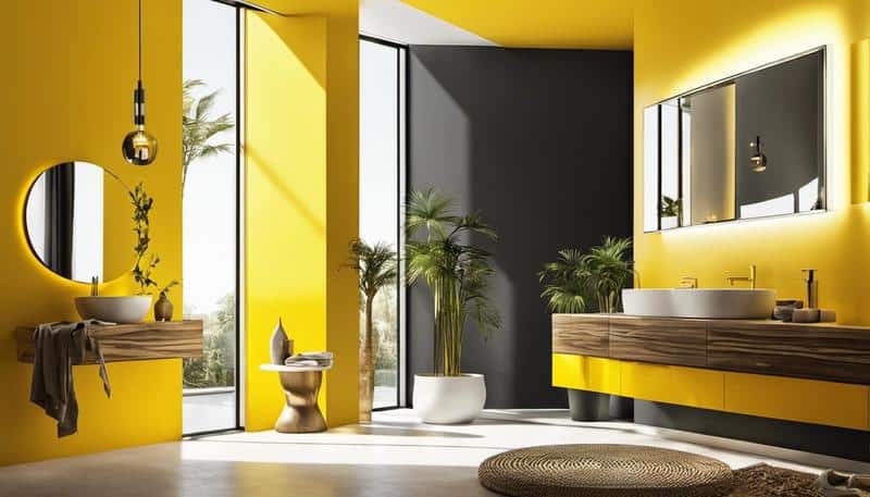 Em Estilo Retrô com Amarelo e Preto - ideia