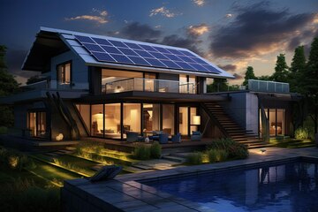 Varanda Gourmet com Iluminação Solar Integrada: Noites Incríveis! - detalhe