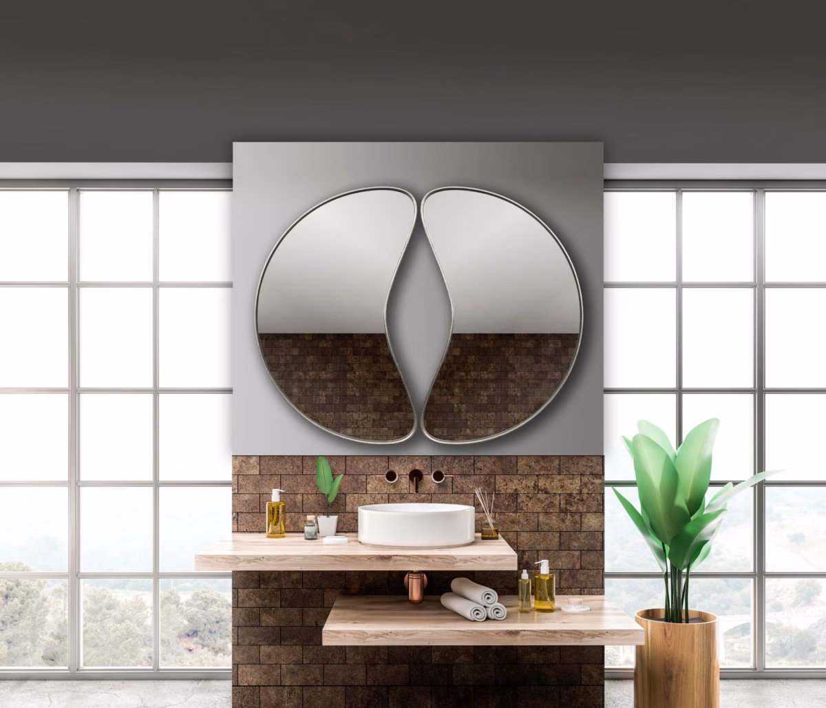 Bisotê Colorido: Elegância Vibrante nas Bordas - ideia