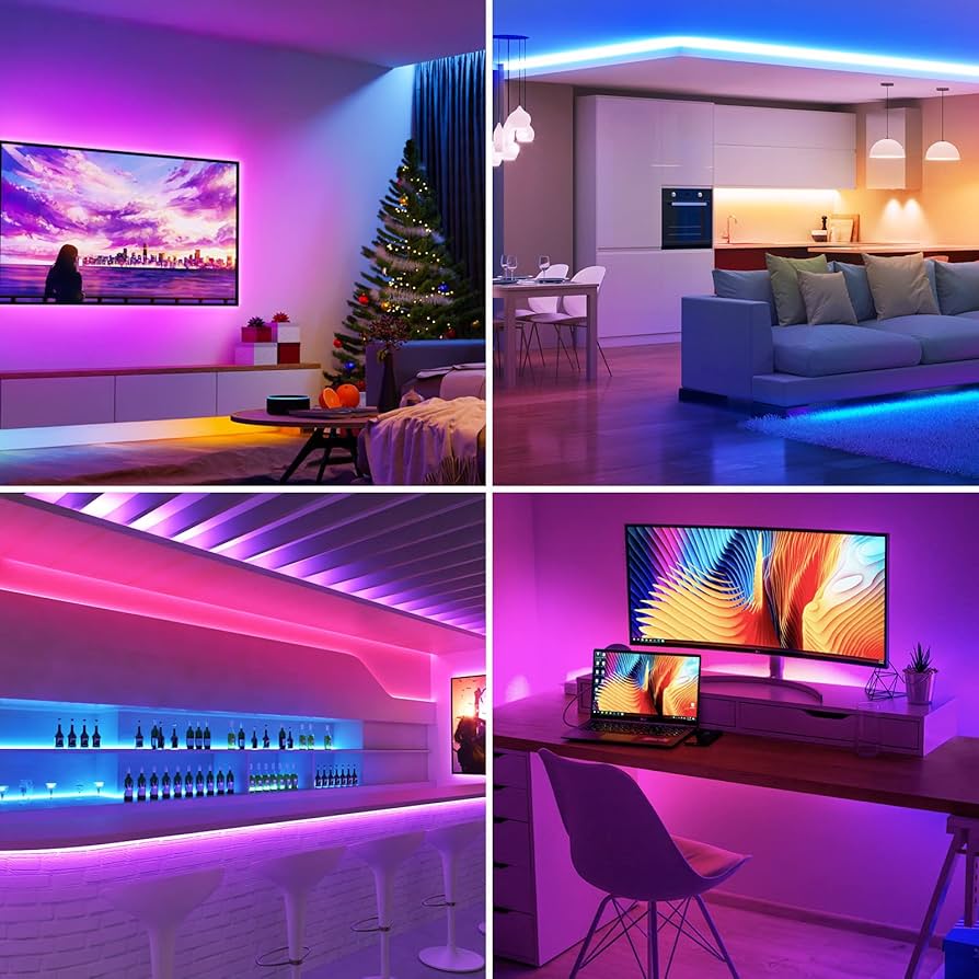Fita de LED RGB Personalizável: Cores para Celebrar - detalhe