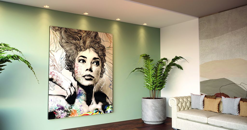 Foco na Arte: Iluminação Estratégica para Valorizar seus Quadros e Objetos - detalhe