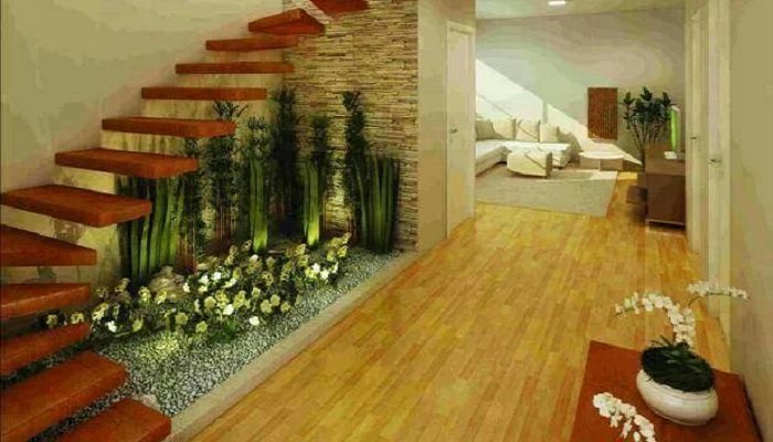 Com vasos suspensos: leveza e movimento - detalhe