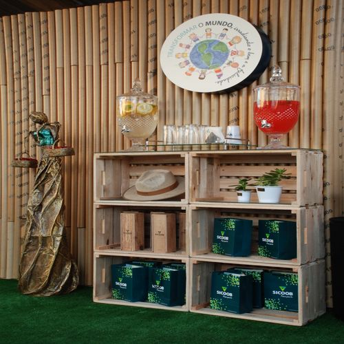 Caixotes Lousa: Criatividade e Funcionalidade para Anotações e Recados - inspiração