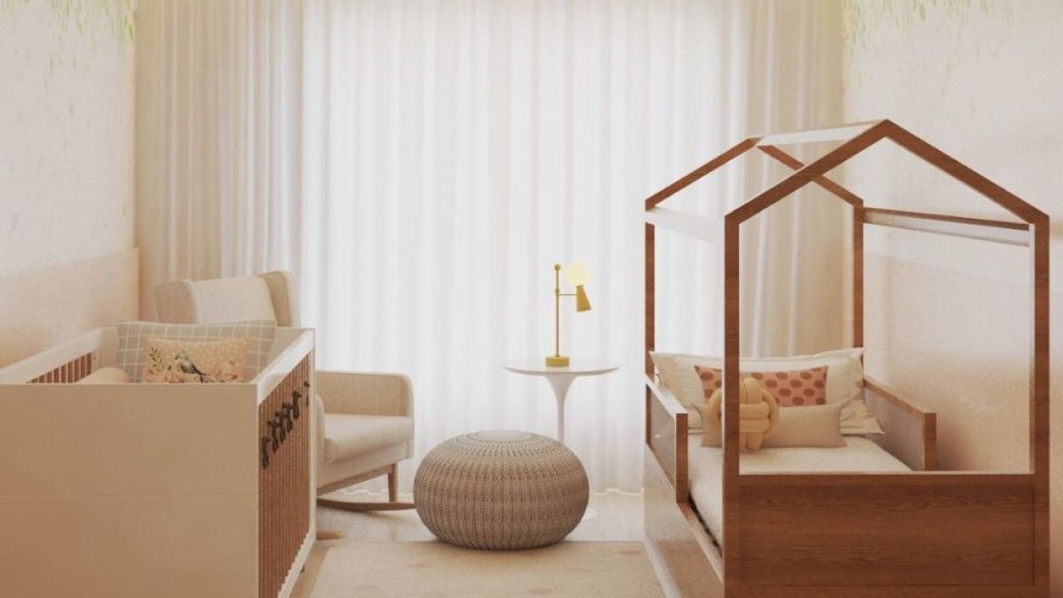 Quarto de Bebê Pequeno com Decoração Minimalista e Funcional - inspiração