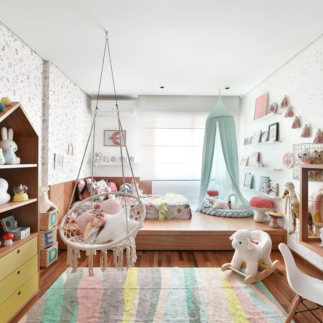Minimalismo Criativo: Quarto Infantil Montessoriano com Toque Moderno - inspiração
