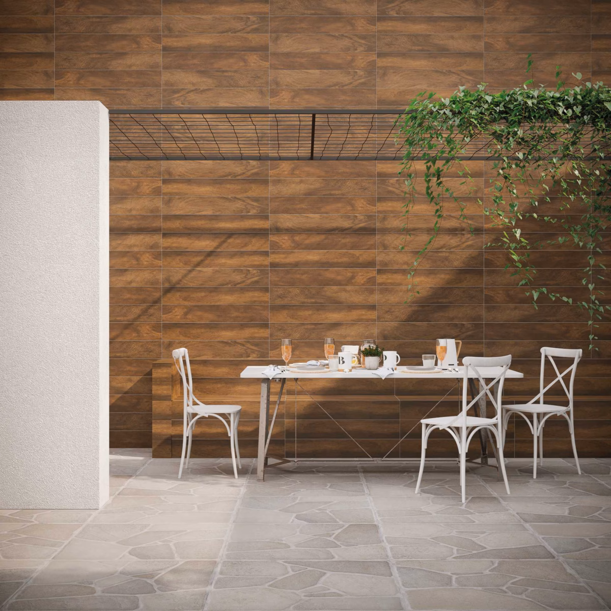 Revestimento Rústico: A Beleza Imperfeita da Cozinha Campestre - detalhe