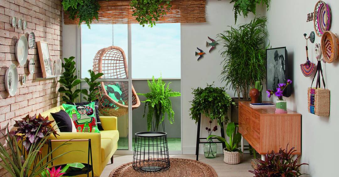 Urban Jungle: Cinza e Verde Para Um Refúgio Tropical - ideia