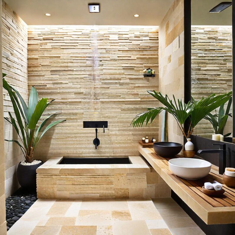 Natureza em Casa: Azulejos que Imita Madeira e Pedra Natural - inspiração