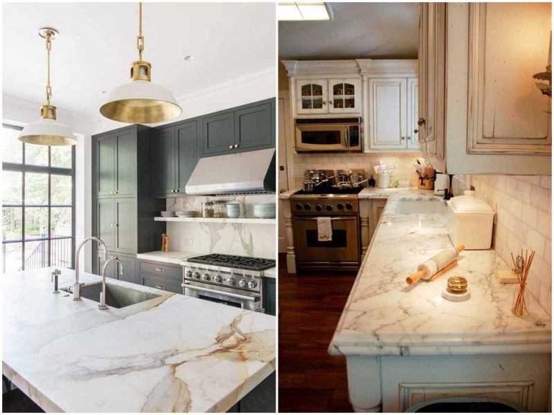 Mármore Calacatta Gold: Luxo e Exclusividade - detalhe