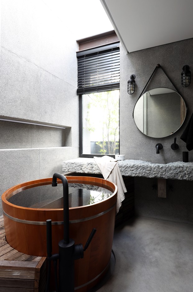 Estilo Industrial Chic: Concreto Aparente e Elegância - inspiração