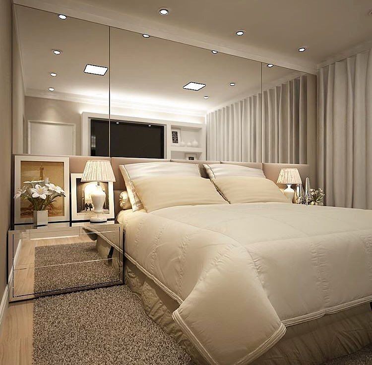 Cabeceira com Espelho: Amplie Seu Quarto com Elegância - inspiração
