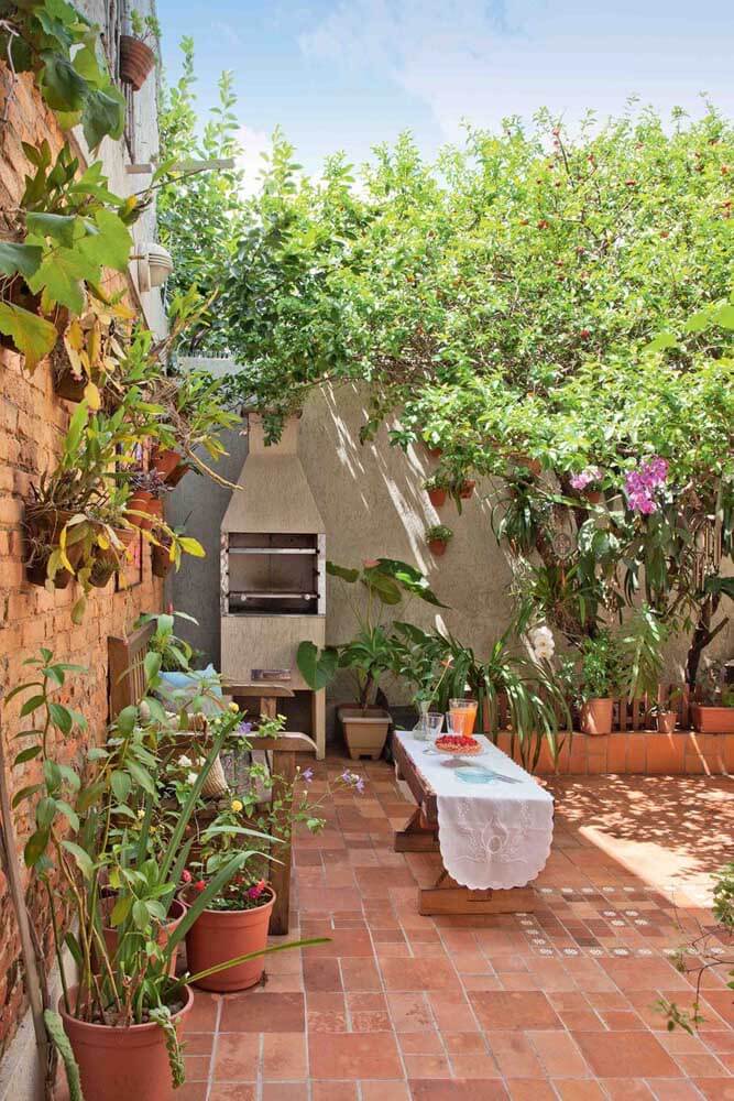 Rede Suspensa entre Plantas e Boêmia - detalhe