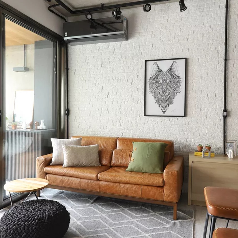 Estilo Industrial com Tubulações Expostas (Mas Decorativas!) - ideia