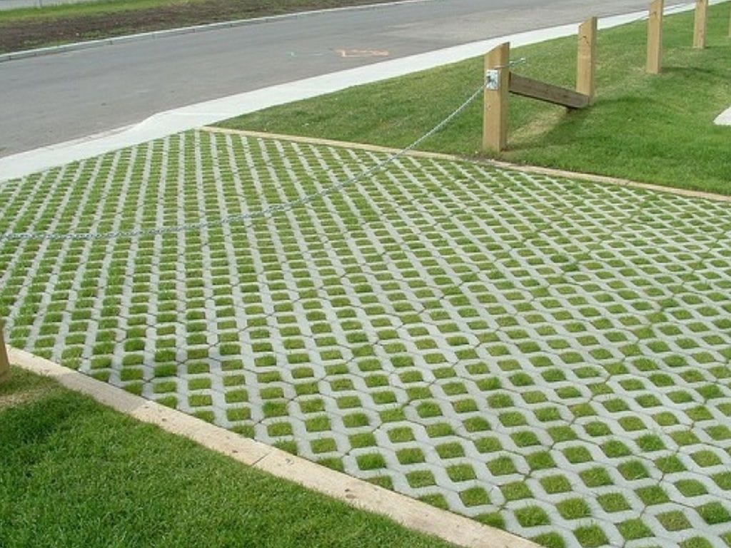 Concregrama em Formas Geométricas: Modernidade e Estilo no Piso - ideia