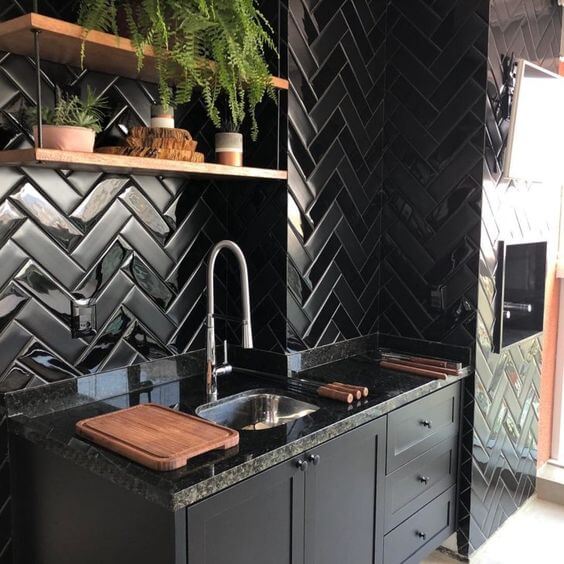 Com Revestimento 3D Geométrico: Textura e Dinamismo para as Paredes - inspiração