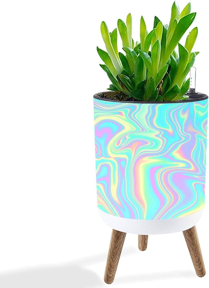 Vasos com Pintura Degradê: Cores Vibrantes e Personalidade - ideia