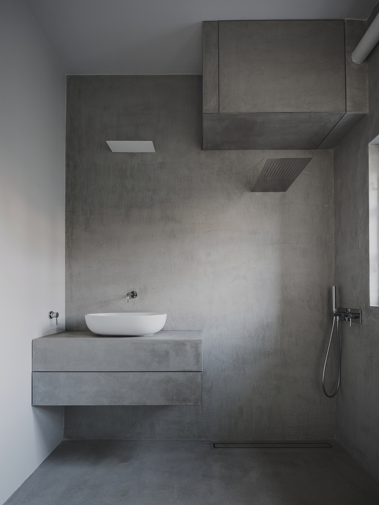 Decoração Minimalista com Concreto Aparente - inspiração