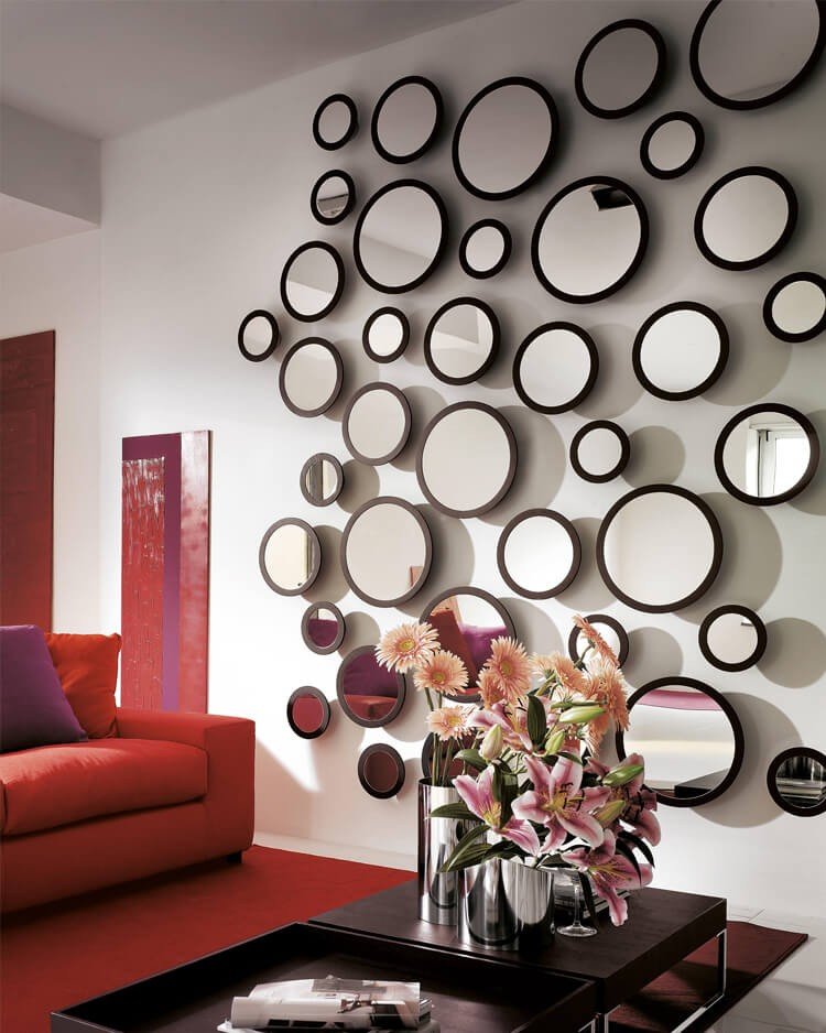 Espelhos Geométricos para Ampliar e Iluminar - ideia