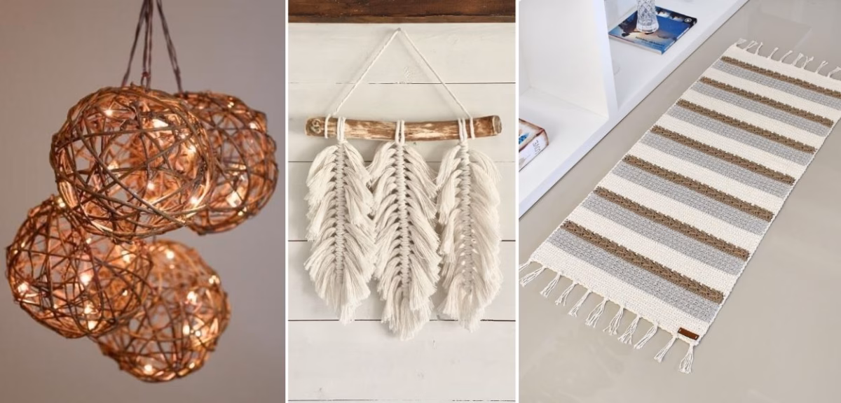 DIY com Barbante: Texturas Naturais e Detalhes Rústicos - inspiração