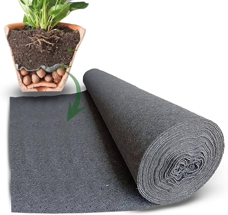 Drenagem Ecológica com Casca de Arroz e Manta Biodegradável - detalhe