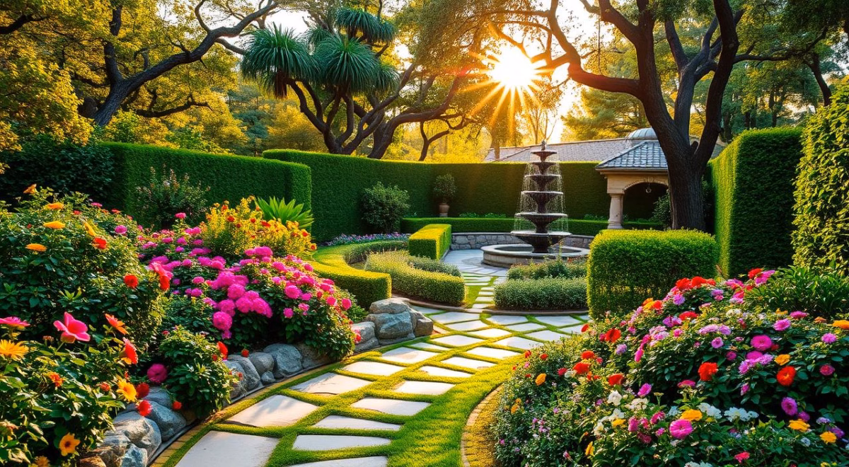 Cantinhos Verdes Relaxantes com Pedras Decorativas - ideia