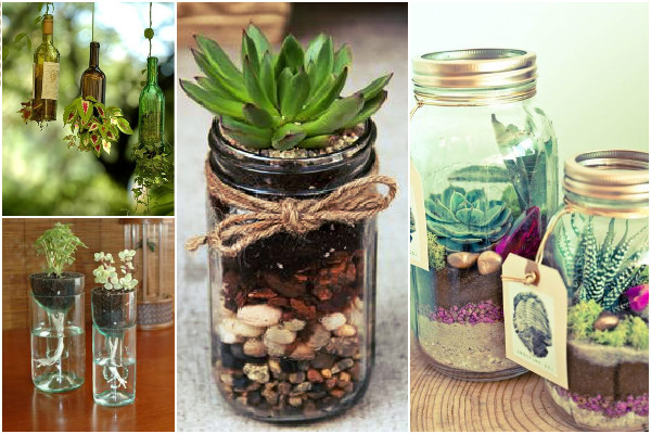 Reuso Criativo: Decoração DIY com Potes de Vidro - ideia