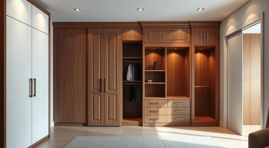 Embutido no Closet: Integração Perfeita e Sofisticada - inspiração