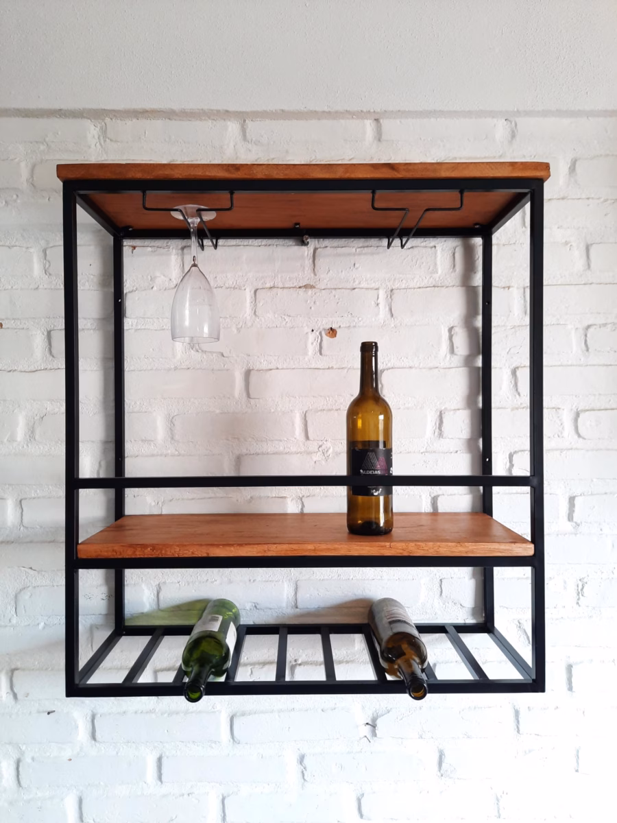 Adega Suspensa: Garrafas como obra de arte - inspiração