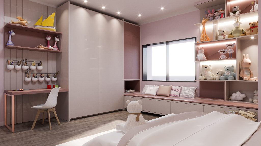 Móveis Planejados Coloridos para Quartos Infantis: Alegria e Personalidade - ideia