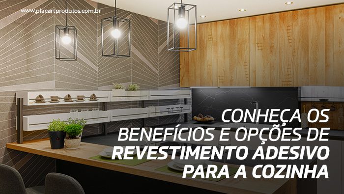 Revestimento Adesivo Amadeirado para uma Cozinha Aconchegante - ideia