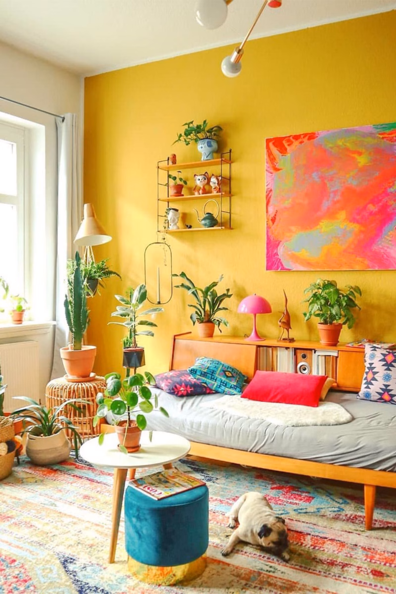 Amarelo Pastel Delicado com Texturas Naturais - detalhe