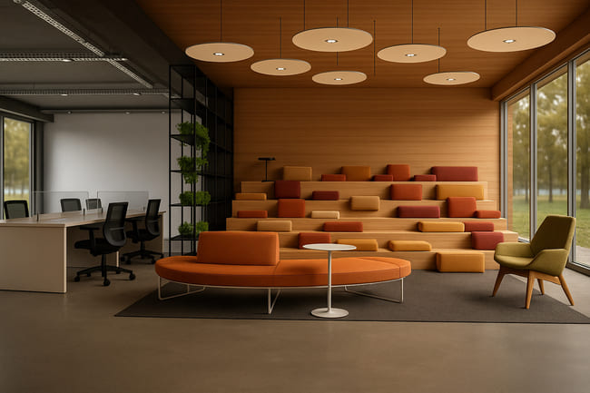 Espaços Inteligentes: Ambientes Híbridos para Todos os Momentos - ideia