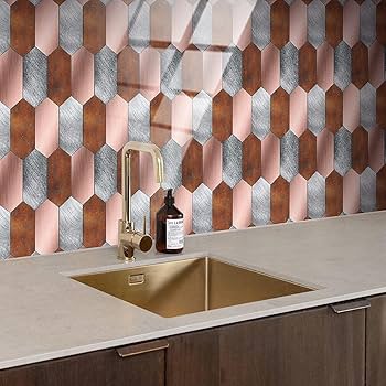 Adesivos Metalizados: Elegância e Brilho com Acabamentos em Prata, Dourado e Cobre - detalhe