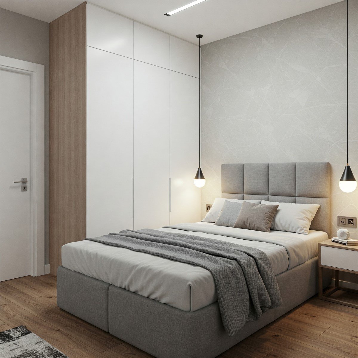 Quarto de Casal Moderno e Aconchegante ...