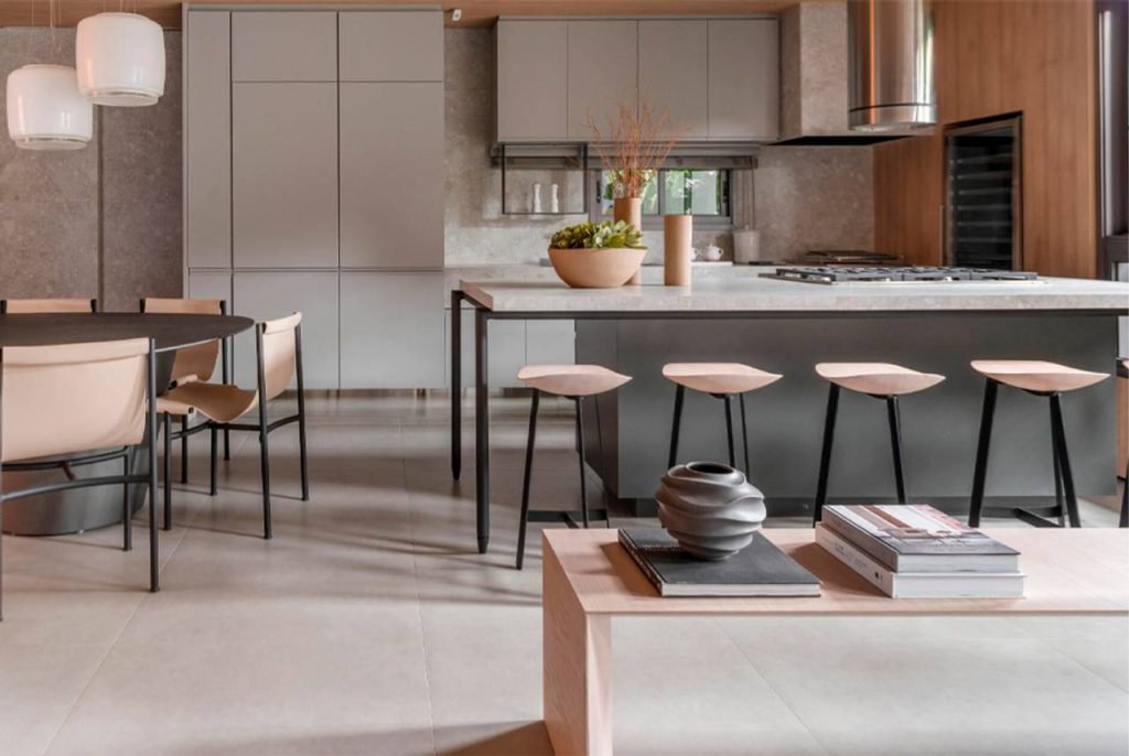 cozinha americana decorada - inspiração 6