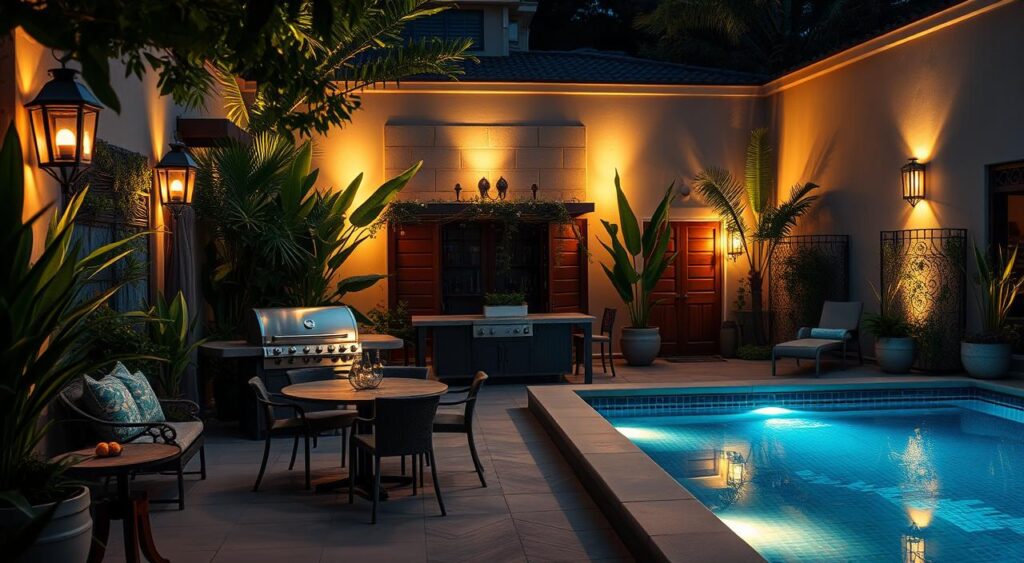 Com Iluminação Estratégica para Noites Relaxantes - detalhe