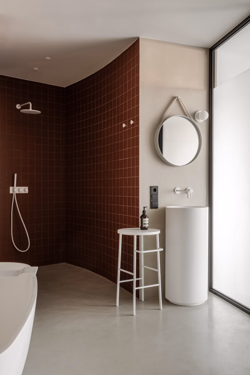 Maxi-Azulejos para um Visual Moderno e Minimalista - ideia