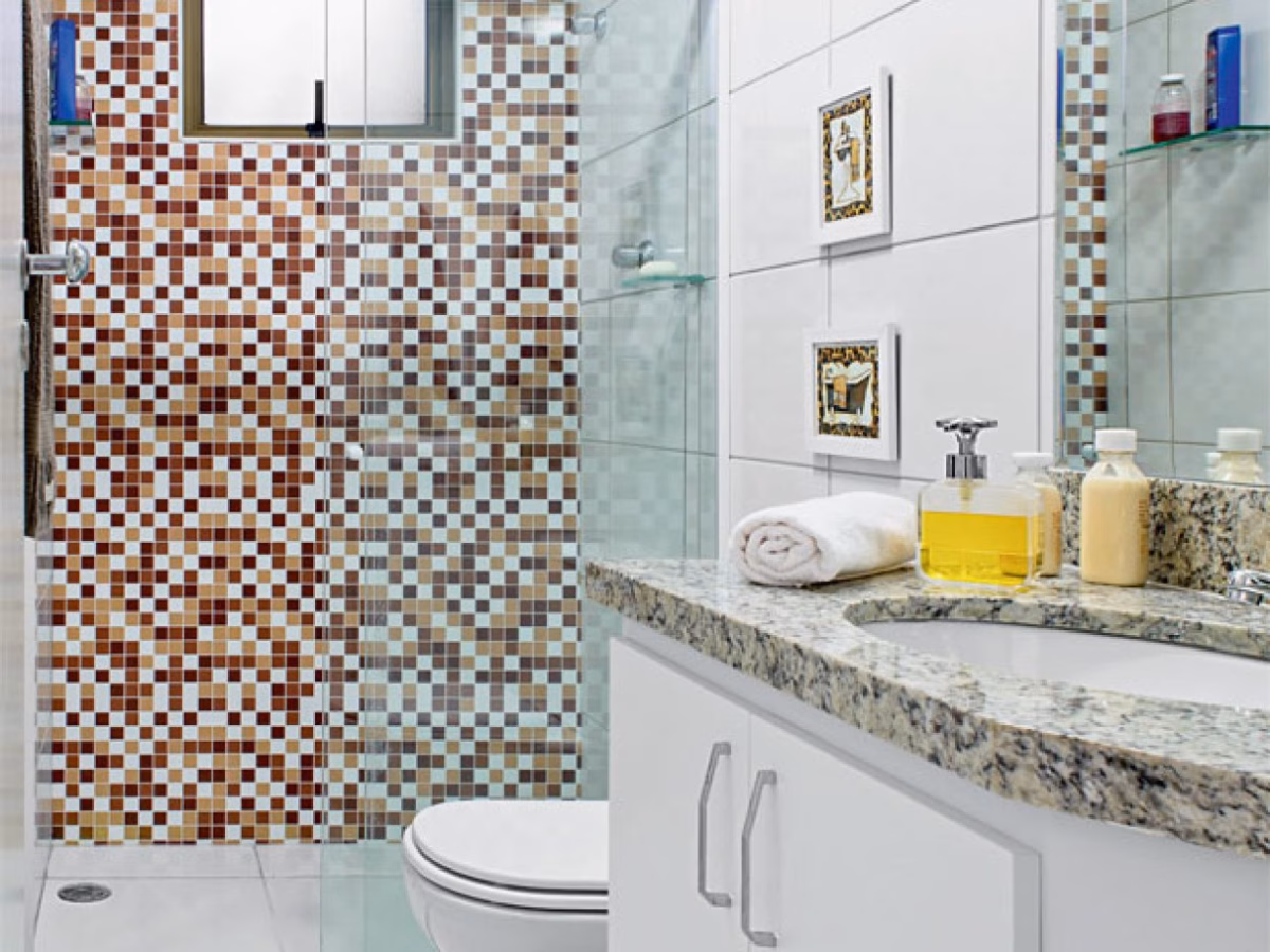 Adesivos Camuflados: Diga Adeus àquele Azulejo Sem Graça! - detalhe