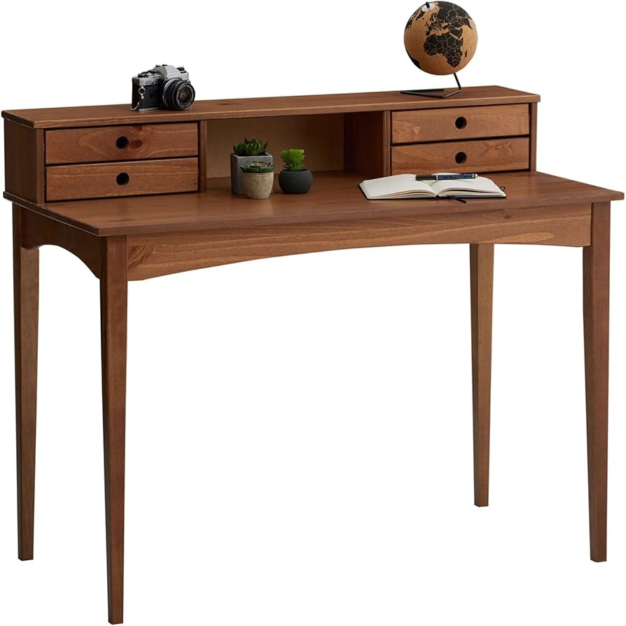 Escrivaninha Vintage: Um Toque Retrô Cheio de Personalidade - detalhe