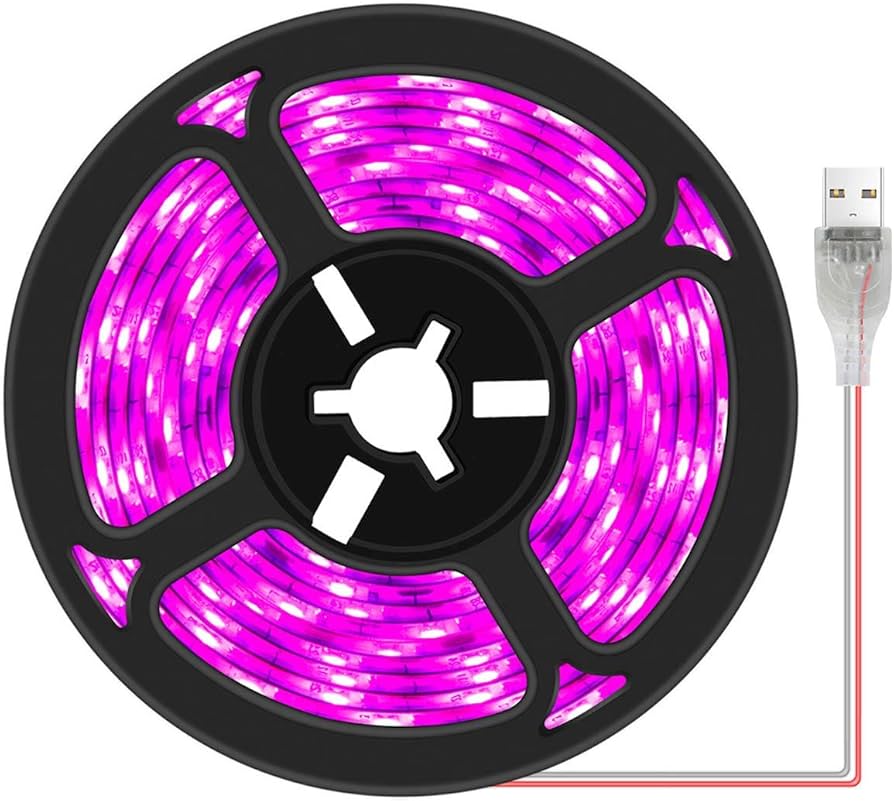 Fitas de LED e Plantas: Uma Combinação Natural e Relaxante - detalhe